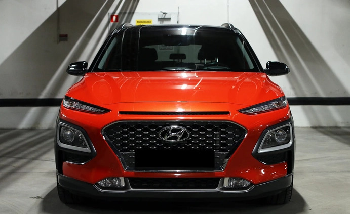 Hyundai Kona cena 77800 przebieg: 45300, rok produkcji 2018 z Wasilków małe 326